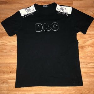 VINTAGE BLACK DLOCE & GABBANA MENS SHIRT